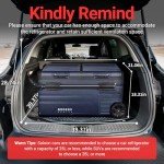 BODEGACOOLER 12 Volt Car Refrigerator, Portable Freezer, Car Fridge Dual Zone WIFI APP Control, 80 Quart(75L) -4℉-68℉Car Cooler, 12/24V DC and 100-240V AC, for Camping, Travel, RV, Outdoor