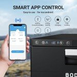 BODEGACOOLER 12 Volt Drawer Refrigerator, 33Quart(31L) RV Fridge Freezer APP Control, Portable Refrigerator (-4℉-68℉), Car Cooler for Travel,Camping, Road Trips Tailgating, Truck, Van, SUV 12/24V DC