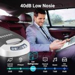 BODEGACOOLER 12 Volt Car Refrigerator, 16 Quart (15L) Small Car Fridge, Portable Freezer(-4℉~68℉), Car Cooler with 12/24V DC for Outdoor, Vehicles, Camping, Travel