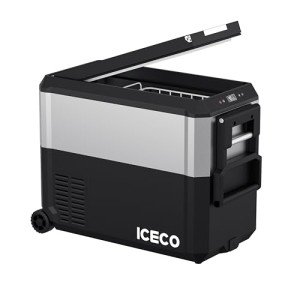 ICECO JP50 Pro Portable Refrigerator,12Volt Car Fridge Freezer, Compact Refrigerator with Secop Compressor, for Outdoor, Camping 51.7 Quart, -4℉～68℉, DC 12/24V, AC 110/240V, Multi-directional Lid