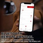 ICECO APL55 Dual Zone Portable Refrigerator Bluetooth Controlled, 55 Liter 12v refrigerator with SECOP Compressor, DC 12/24V, AC 110-240V, for Truck, Car and Home, -4℉~68℉(Silver)