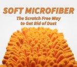 Window Squeegee and Microfiber Scrubber 2-in-1 Combo // Multi-Angle Window Cleaning Tool // Window Washing Equipment for Solar Panel and RV Windshield // Threaded Window Cleaner (pole sold separately)