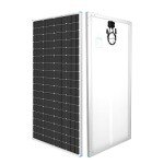 Renogy Solar Panel 200 Watt 12 Volt, High-Efficiency Monocrystalline PV Module Power Charger for RV Marine Rooftop Farm Battery and Other Off-Grid Applications, 200W, Single