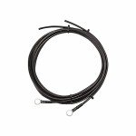Renogy 8ft. 10 AWG Wire Copper Tray Cable - Connect Charge Controller and Battery, Black