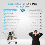 ECO-Worthy 1.6KWH Complete Solar Panel Kit 400W 12V for RV Off Grid: 4 * 100W Solar Panel + 40A MPPT Controller + 2 * 12V 100Ah Lithium Battery + Upgraded 2000W Power Inverter + Bluetooth Module