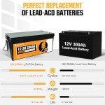 [PRO] ECO-WORTHY 3.58KWH 800W Solar Panel Kit For Home Off Grid Complete System : 4PCS Bifacial 195w Solar Panels + 1PC 2000w Solar Inverter + 1PC 60A MPPT Controller + 1PC 12.8V 280AH Lithium Battery