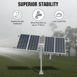 ECO-WORTHY Solar Panel Single Axis Tracking System (Increase 30% Power) with Tracker Controller,High Stability, Multi-Angle Adjustment,Ideal for Different Solar Panels, for Yard/Farm/Field/Garden