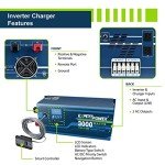 ExpertPower 1.3KWH 12V Solar Power Kit | LiFePO4 12V 100Ah, 300W Mono Solar Panels, 30A MPPT Solar Charge Controller, 2KW Pure Sine Wave Inverter Charger | RV, Trailer, Camper, Marine, Off Grid