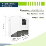 ExpertPower 200W 12V Solar Panel Kit | 12V 50Ah LiFePO4 Lithium Batteries | 200W Mono Rigid Solar Panels, 30A PWM Solar Charge Controller | RV, Trailer, Camper, Marine, Off Grid, Solar Projects