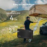 BougeRV Arch 100 Watt Fiberglass Flexible Solar Panel, Portable Bendable 12 Volts 10BB Mono Cell for RV Camping Home Boat Marine Curve Surface Black