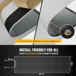 BougeRV Yuma 200W CIGS Thin-Film Flexible Solar Panel, The Most Flexible Solar Panel with Tape for Easy Installation