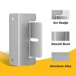 BougeRV mounting z Bracket for 100w 150w 200w 300w Solar Panel, Supporting for RV, Roof, Boat, Off-Grid, Set of 4 Units