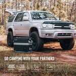 BougeRV 12V Refrigerator Fridge Freezer Portable Car Fridge 42 Quart Electric Cooler 12V/24V DC 110~240V AC for RV Camper Truck Jeep Pickup SUV Van Boat Camping Tailgating Road Trip Outdoor Travel