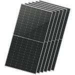 SUNGOLDPOWER 6pcs 560W Bifacial PERC Solar Panels Monocrystalline, High Efficiency Solar Panel for Charging Station,Rooftop, Household, Marine, RV, On/Off Grid Solar System (6pcs 560W Bifacial Panel)