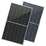 SUNGOLDPOWER 2PCS 460W Bifacial PERC Solar Panels Monocrystalline, High Efficiency Solar Panel for Charging Station,Rooftop, Household, Marine, RV, On/Off Grid Solar System (2pcs 460W Bifacial Panel)