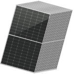 SUNGOLDPOWER 18PCS 460W Bifacial PERC Solar Panels Monocrystalline, High Efficiency Solar Panel for Charging Station,Rooftop, Household, Marine,RV, On/Off Grid Solar system (18pcs 460W Bifacial Panel)
