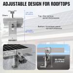 ECO-Worthy Solar Panel Mounting Bracket Kit