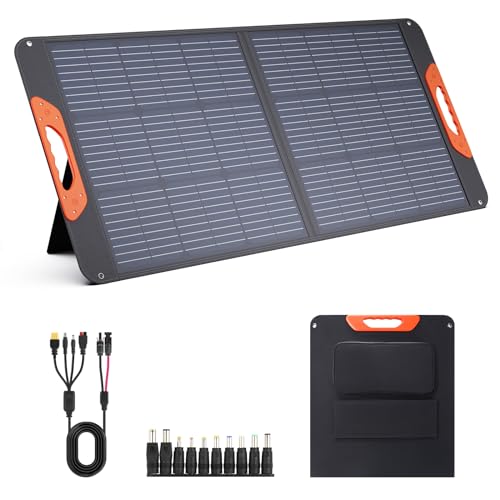 100W Portable Monocrystalline Solar Panel Charger