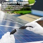 iGreely 10AWG Solar Panel Extension Cable Set