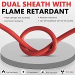 Vansdon 30FT Solar Panel Extension Cable Set