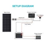 Renogy 30A PWM Solar Charge Controller with Temp Sensor
