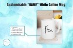 Personalized NAME Script Coffee Mug, Elegant Handwritten Design, Ideal Gift for any Occasion, Customized, (11oz, 15oz)