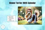 Enchanting 2025 Biewer Terrier Wall Calendar—Perfect Gift for Dog Lovers