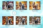 Enchanting 2025 Biewer Terrier Wall Calendar—Perfect Gift for Dog Lovers