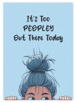 Introvert&#39;s Escape Canvas Print - Humorous Wall Art for Home or Office, 5x7, 8x8