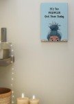 Introvert&#39;s Escape Canvas Print - Humorous Wall Art for Home or Office, 5x7, 8x8