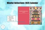 2025 Mindfulness Calendar, Mindful Reflections Calendar, Mindful Moments to Carry with you all Year