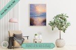 Serene Dawn: Lowcountry Sunrise Over The Ocean - Premium Printable Wall Art - Coastal Beach House Decor for Home, Office or give as a Gift