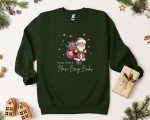 Dear Santa, Please Bring Books Sweatshirt, Christmas Reading Unisex Sweatshirt, Cozy Bookish Gift, Holiday Sweatshirt Librarian Teacher Gift