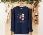 Dear Santa, Please Bring Books Sweatshirt, Christmas Reading Unisex Sweatshirt, Cozy Bookish Gift, Holiday Sweatshirt Librarian Teacher Gift