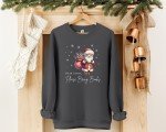 Dear Santa, Please Bring Books Sweatshirt, Christmas Reading Unisex Sweatshirt, Cozy Bookish Gift, Holiday Sweatshirt Librarian Teacher Gift