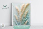 Serene Beach Dunes Sea Oats Printable Wall Art – Coastal Elegance for Home Decor - Makes a Perfect Gift For Nature Lovers & Art Enthusiasts