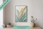 Serene Beach Dunes Sea Oats Printable Wall Art – Coastal Elegance for Home Decor - Makes a Perfect Gift For Nature Lovers & Art Enthusiasts