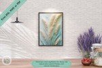 Serene Beach Dunes Sea Oats Printable Wall Art – Coastal Elegance for Home Decor - Makes a Perfect Gift For Nature Lovers & Art Enthusiasts