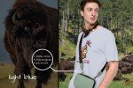 Bison Buffalo South Dakota Tourist Toss Tee