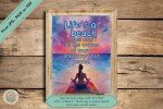 Life&#39;s a Beach - Inspirational Yoga Wall Art Poster, Serene Beach and Yoga Sunset Scene – Perfect Home, Office, Yoga Studio Decor or Gift