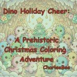 Dino Holiday Cheer: A Prehistoric Christmas Coloring Adventure