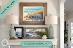 Seaside Serenity Coastal Welcome Sign - Beach House and Nautical Decor Digital Printable Wall Art