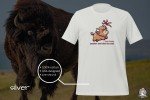 South Dakota Bison Buffalo Fun Toss Tee