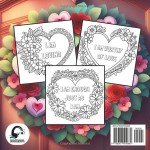 I Am Affirmations Adult Coloring Book - Self-Love Edition - Floral Heart Wreaths: Unwind and Relax Coloring Book for Adults and Teens (50 Affirmations Floral Heart Wreaths)