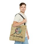 I Seek Dead People Tote Bag, Genealogy Tote Bag, Census Bag, 3 Sizes
