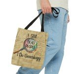 I Seek Dead People Tote Bag, Genealogy Tote Bag, Census Bag, 3 Sizes
