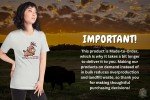 Bison Buffalo South Dakota Tourist Toss Tee