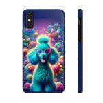 Vibrant Poodle Paradise Phone Case - Tough and Trendy Cover for iPhone and Samsung Galaxy
