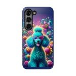 Vibrant Poodle Paradise Phone Case - Tough and Trendy Cover for iPhone and Samsung Galaxy