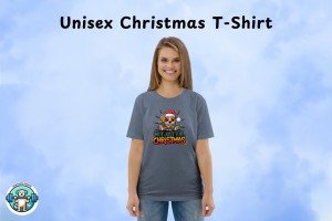 Adorable Christmas Puppy T-Shirt – Perfect Holiday Gift for Dog Lovers, Festive Unisex Tee to Spread Christmas Cheer!